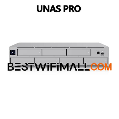 UBIQUITI UNAS Pro 2U Rack-Mount NAS with 7 x 2.5/3.5" Drive Bays & 10 Gbps Performance Designed For Large-Scale File Storage