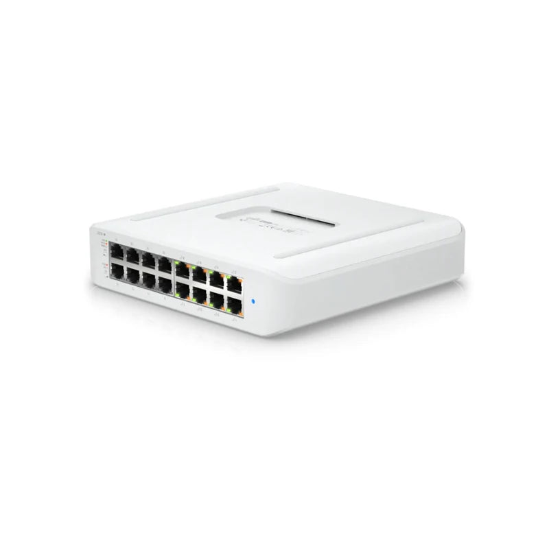 UBIQUITI USW-Lite-16-PoE, 8 Ports PoE Switch, Layer 2 Switch, 8x1GbE PoE+ RJ45 ports, 8x1GbE RJ45 ports, 45W PoE Switch supply - Best WiFi Mall