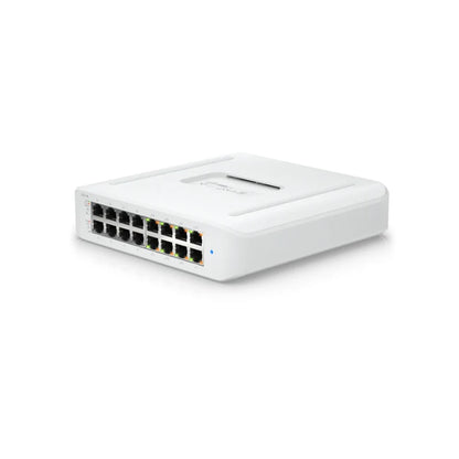 UBIQUITI USW-Lite-16-PoE, 8 Ports PoE Switch, Layer 2 Switch, 8x1GbE PoE+ RJ45 ports, 8x1GbE RJ45 ports, 45W PoE Switch supply - Best WiFi Mall