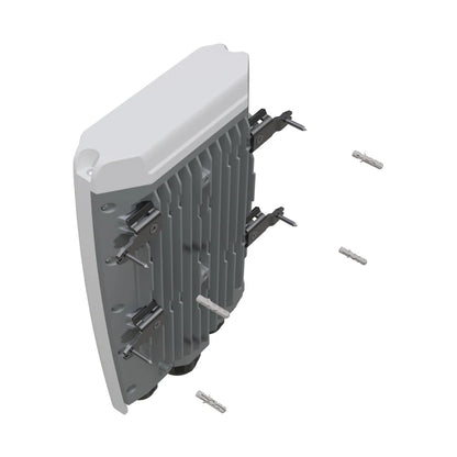 MikroTik CRS504-4XQ-OUT Outdoor Router, IP66 Weatherproof Enclosure, Affordable, Compact, Energy-Efficient 4x100Gbps Networking - Best WiFi Mall