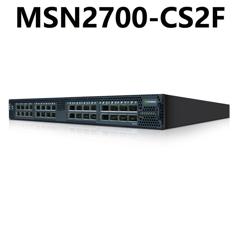 NVIDIA Mellanox MSN2700-CS2F Spectrum 100GbE 1U Open Ethernet Switch 32x100GbE Posts - Best WiFi Mall