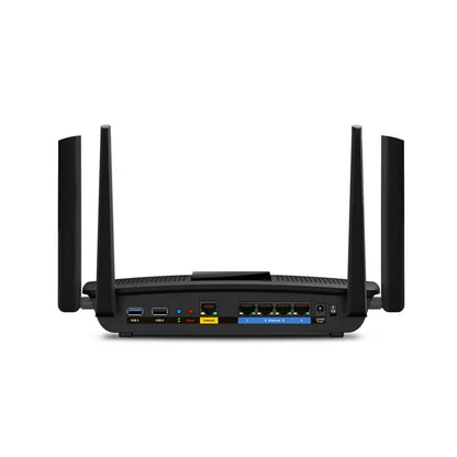 LINKSYS EA8100 Wi-Fi Router AC2600 Max-Stream MU-MIMO Gigabit Smart, Dual-Band Up To 2.6 Gbps WiFi Speeds, 15+ Devices