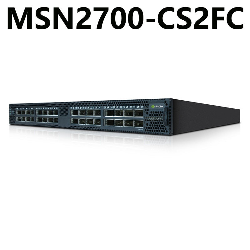 NVIDIA Mellanox MSN2700-CS2FC Spectrum 100GbE 1U Open Ethernet Switch 32x100GbE Posts - Best WiFi Mall