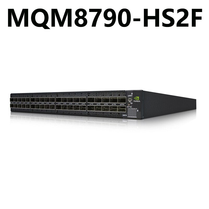 NVIDIA Mellanox MQM8790-HS2F Quantum HDR InfiniBand Switch 40xHDR 200Gb/s Ports in 1U Switch 16Tb/s Aggregate Switch Throughput - Best WiFi Mall