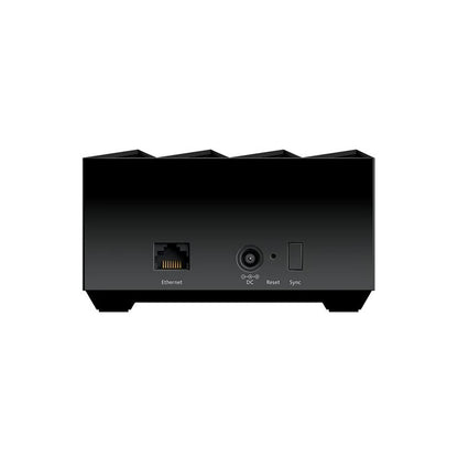 NETGEAR MK63 3-Packs Nighthawk Dual-band AX1800 MU-MIMO 1.8Gbps 1 Router+2 Satellite WiFi 6 Mesh Router,WiFi Coverage 3,000sq.ft - Best WiFi Mall