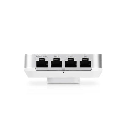 UBIQUITI U6-IW UniFi6 In-Wall AP Wall-mounted WiFi 6, 5.3 Gbps,2.4/5GHz bands Wireless access point with a built-in PoE switch - Best WiFi Mall