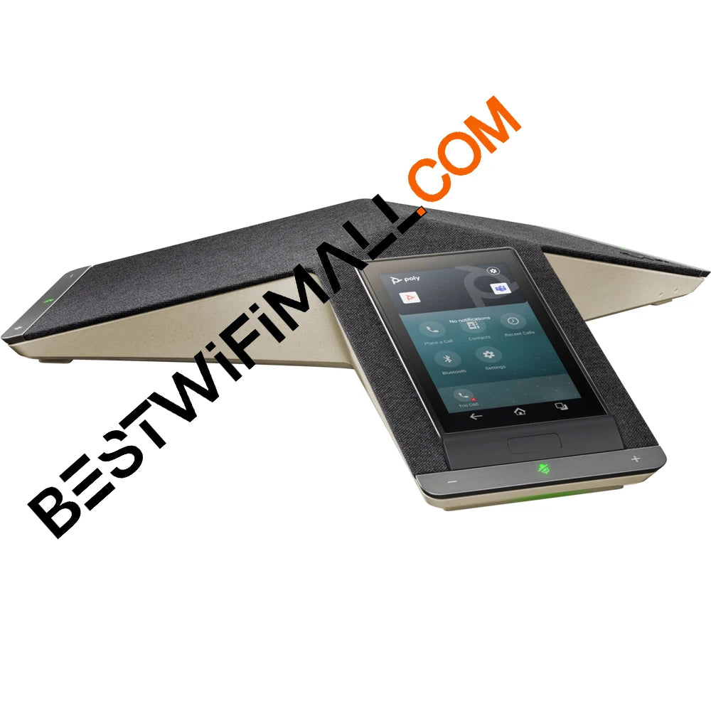 Poly Trio C60 IP Conference Phone Polycom) Smart Conference Phone for Any Meeting Space 5' Color Touch Display Works with Teams