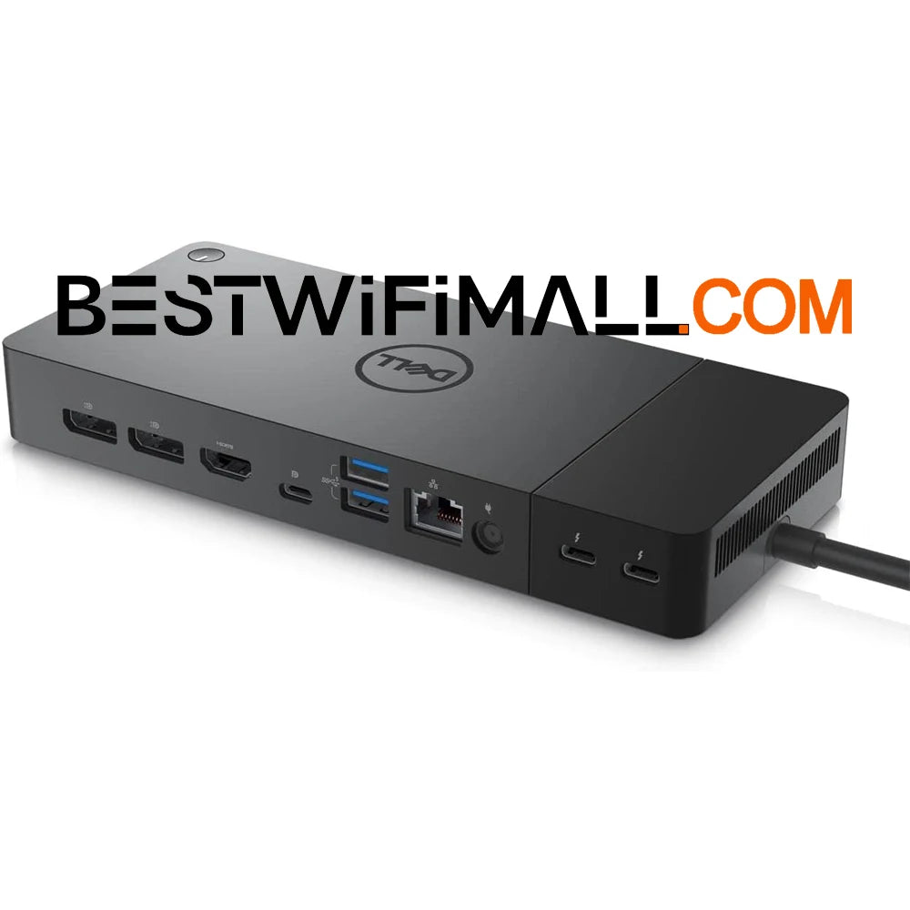 DELL Thunderbolt Dock WD22TBS 4 Wired USB Type-C 180W Power, With Swappable Modules - Best WiFi Mall