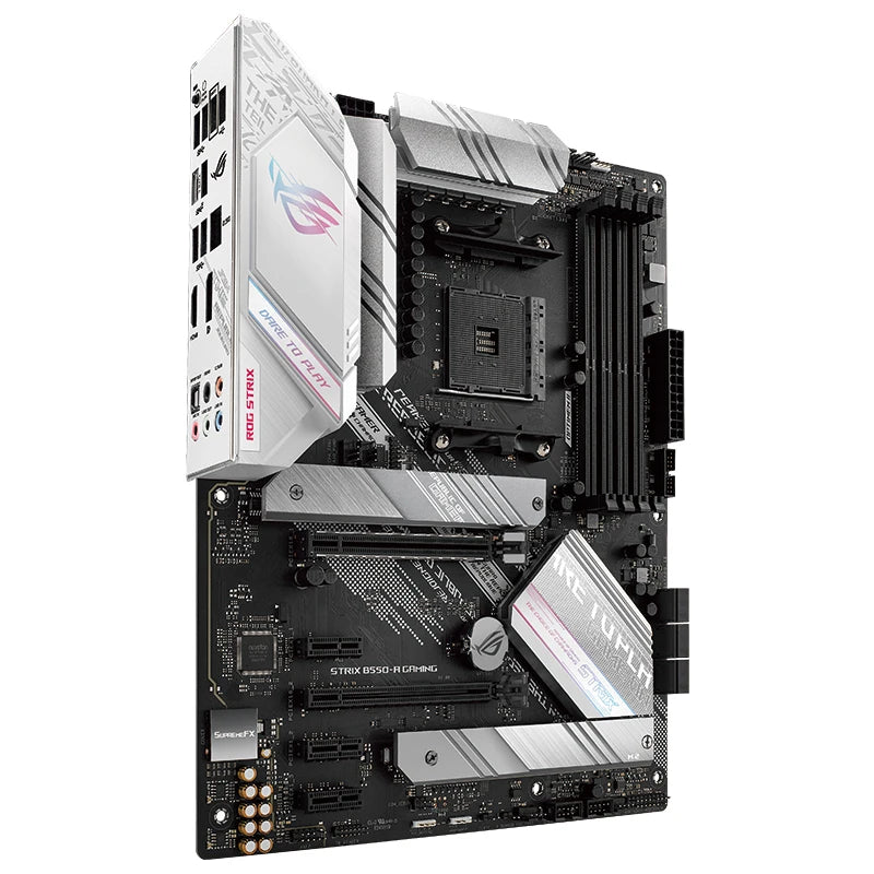 ASUS ROG STRIX B550-A GAMING Gaming Motherboard With PCIe 4.0 Connectivity,for 3rd Gen AMD Ryzen CPUs, Dual M.2, 2.5 Gb Ethernet