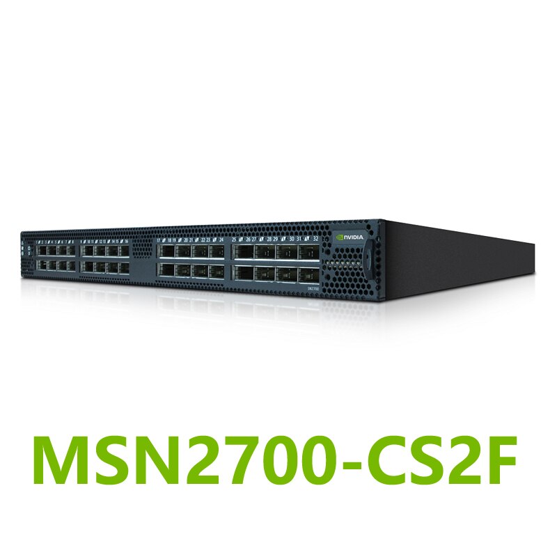 NVIDIA Mellanox MSN2700-CS2F Spectrum 100GbE 1U Open Ethernet Switch 32x100GbE Posts - Best WiFi Mall