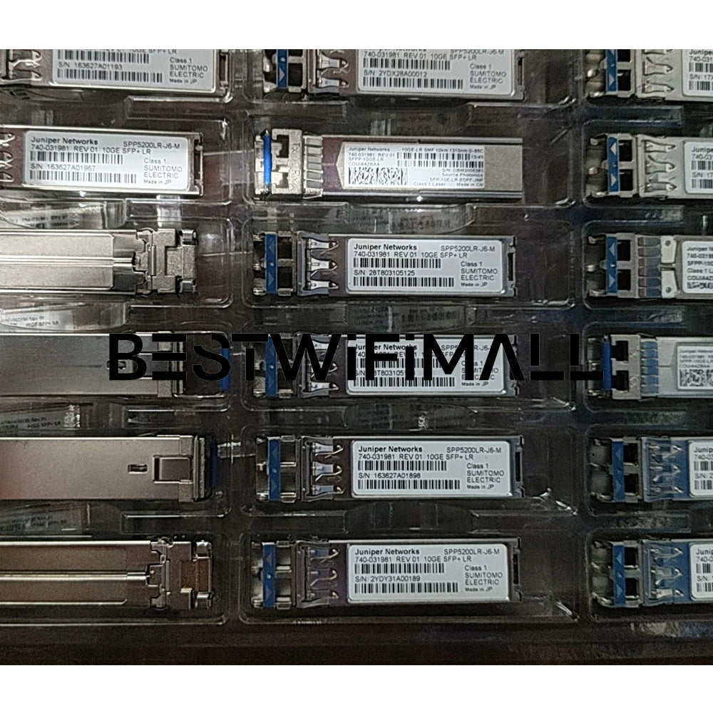 Juniper SFPP-10GE-LR 10GB BASE-LR 1310nm SMF 740-031981 SFP+ Transceiver Fiber Optic Module