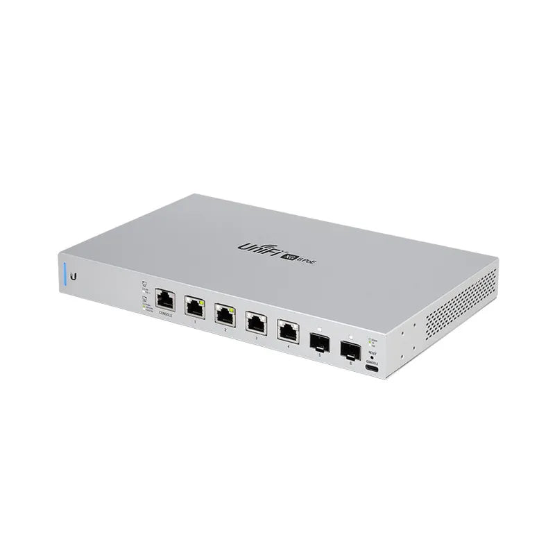 Ubiquiti US-XG-6POE 10 GbE PoE Switch 170W, SFP+ (Gen1), 4x1/2.5/5/10 GbE PoE++ ports, 2x10G SFP+ ports, Layer 3 switching, 2xDC - Best WiFi Mall