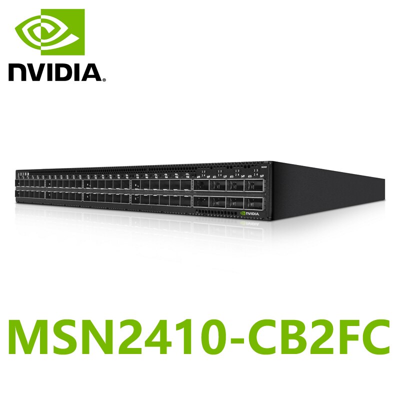NVIDIA Mellanox MSN2410-CB2FC Spectrum 25GbE/100GbE 1U Open Ethernet Switch - Best WiFi Mall