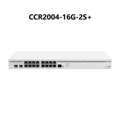Mikrotik CCR2004-16G-2S+PC or CCR2004-16G-2S+ CCR2004 Series Router 16x Gigabit Ethernet Ports, 2x10G SFP+ Cages - Best WiFi Mall