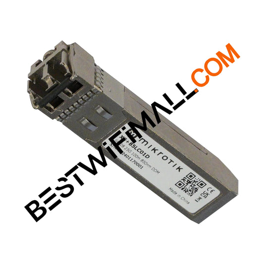 MikroTik XS+85LC01D A Cost-Effective 1.25G SFP, 10G SFP+ and 25G SFP28 Module for the 100 Meter Range