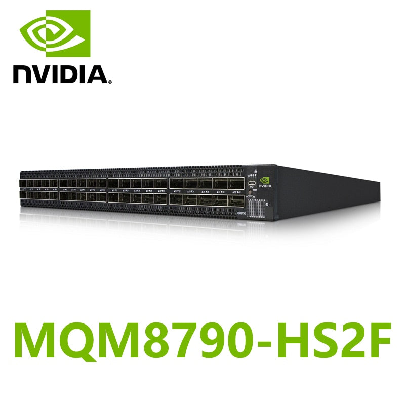 NVIDIA Mellanox MQM8790-HS2F Quantum HDR InfiniBand Switch 40xHDR 200Gb/s Ports in 1U Switch 16Tb/s Aggregate Switch Throughput - Best WiFi Mall