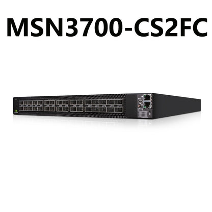NVIDIA Mellanox MSN3700-CS2FC Spectrum-2 100GbE 1U Open Ethernet Switch Cumulus Linux System 32x100GbE QSFP28 - Best WiFi Mall