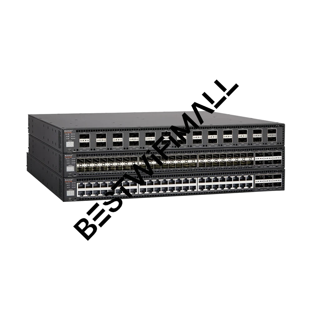 RUCKUS ICX 7750 ICX7750-48F Ethernet Switches High-End Enterprise-Class Stackable Core/Aggregation Switch With 40 Gbps Ethernet Port