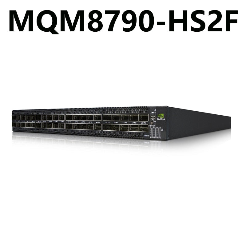 NVIDIA Mellanox MQM8790-HS2F Quantum HDR InfiniBand Switch 40xHDR 200Gb/s Ports in 1U Switch 16Tb/s Aggregate Switch Throughput - Best WiFi Mall