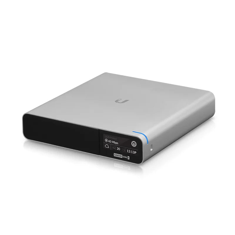 UBIQUITI UCK-G2-PLUS Cloud Key Gen2 Plus Compact, desk or rack-mountable UniFi OS Console with a pre-installed 1TB hard drive - Best WiFi Mall