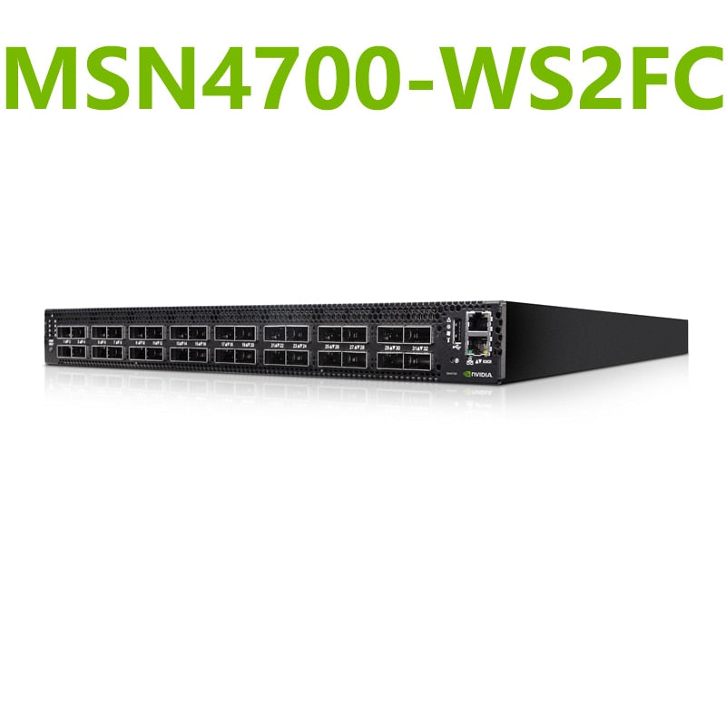 NVIDIA Mellanox MSN4700-WS2FC Spectrum-3 400GbE 1U Open Ethernet Switc