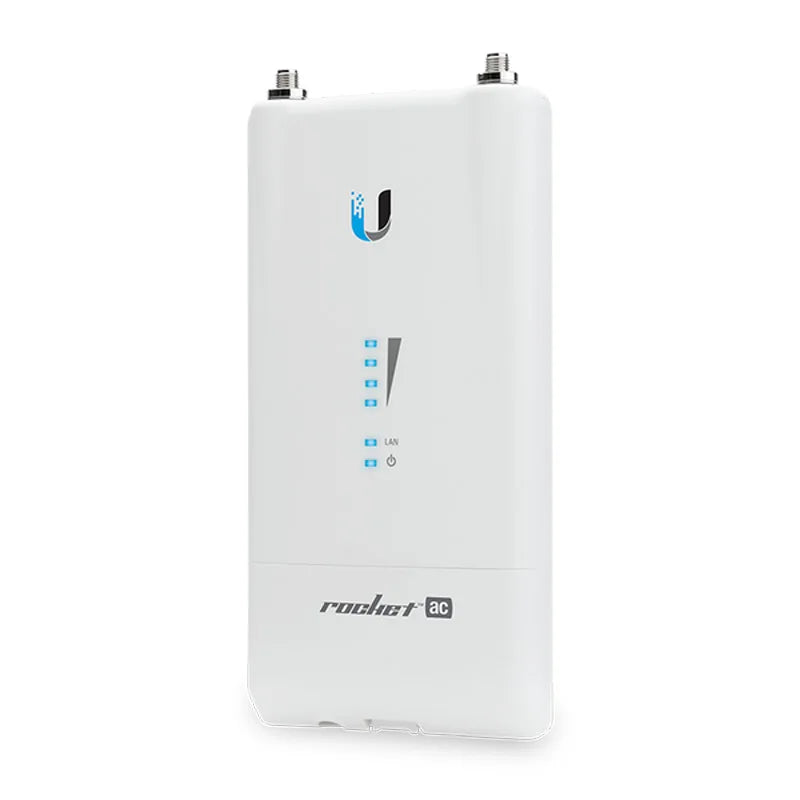 UBIQUITI R5AC-LITE UISP airMAX Rocket AC Lite 5 GHz BaseStation Wireless Network Bridge 8.5W 1x10/100/1000 Mbps Outdoor AP - Best WiFi Mall