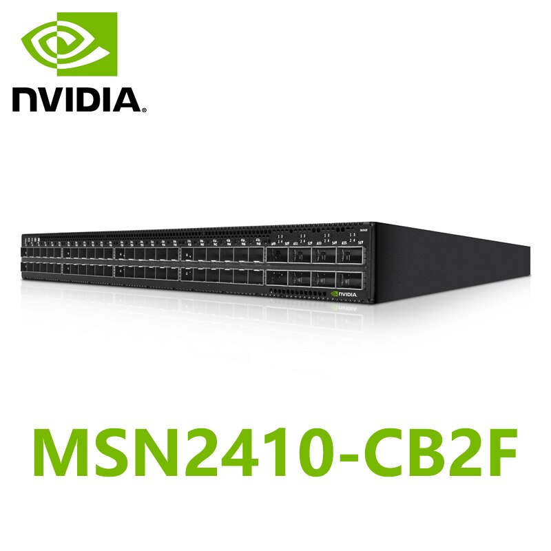 NVIDIA Mellanox MSN2410-CB2F Spectrum 25GbE/100GbE 1U Open Ethernet Switch - Best WiFi Mall