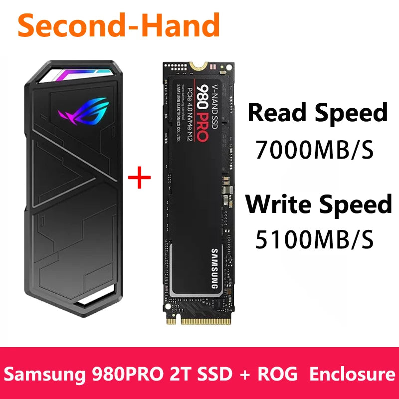ASUS ROG STRIX ARION External Hard Disk M.2 NVMe SSD Enclosure USB3.2 GEN2 Type-C, Fits PCIe 2280/2260/2242/2230 M/M+B Key - Best WiFi Mall