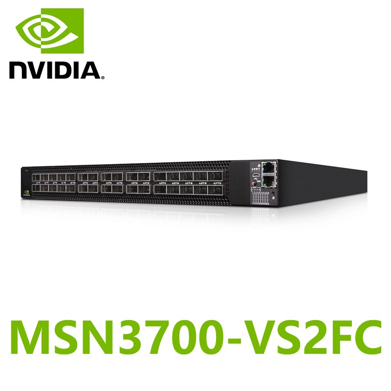 NVIDIA Mellanox MSN3700-VS2FC Spectrum-2 200GbE 1U Open Ethernet Switc