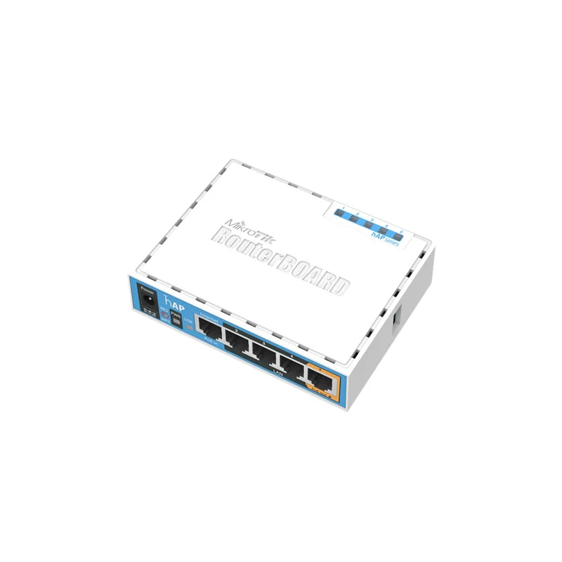Mikrotik RB951Ui-2nD Wi-Fi Router 5-Port Gigabit Wireless AP 1000mW 2.4G 2.5dBi Wifi - Best WiFi Mall