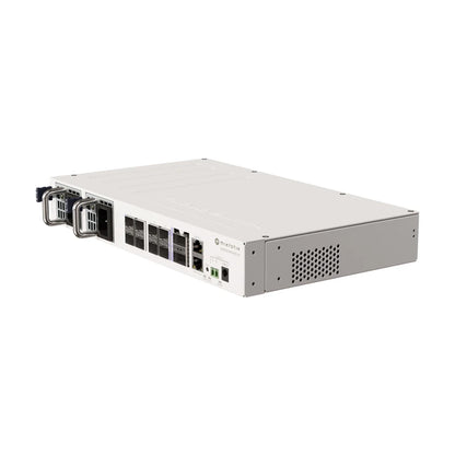 MikroTik CRS510-8XS-2XQ-IN L3 Switch 2x100Gigabit QSFP28 Ports, 8x25Gigabit SFP28 Ports, Dual Hot-Swap Power Supplies, VLANs ACL