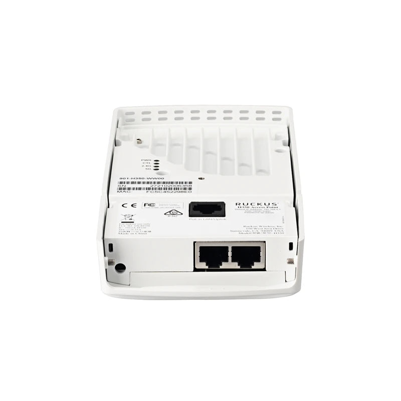 Ruckus Wireless H350 901-H350-WW00 901-H350-EU00 ZoneFlex Hotel Panel AP Wall-Mounted Wi-Fi 6 2x2:2 Access Point, IoT, and Swith 802.11ax - Best WiFi Mall