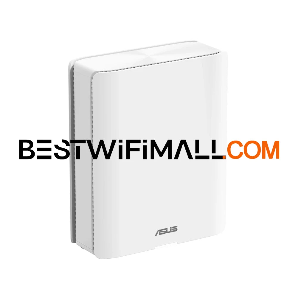 ASUS ZenWiFi BQ16 Pro BE30000 Quad Band WiFi 7 802.11be Mesh Router Coverage up to 8000 Sq. Ft. Dual 10G Ports, IoT, VPN AiMesh