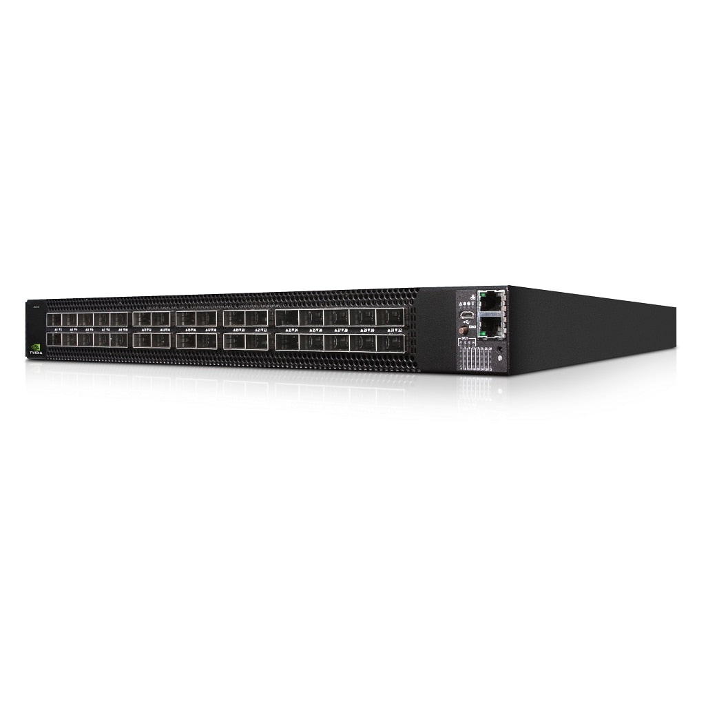 NVIDIA Mellanox MSN3700-VS2F Spectrum-2 200GbE 1U Open Ethernet Switch Onyx System 32x200GbE QSFP56 - Best WiFi Mall