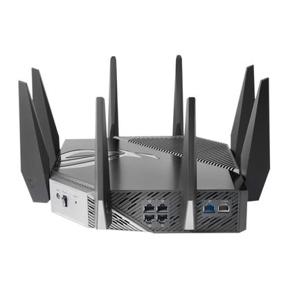 ASUS GT-AXE11000 ROG Rapture Tri-Band WiFi 6E 802.11AX Gaming Router New 6GHz Band, 2.5G WAN/LAN Port, PS5 Compatible VPN Fusion - Best WiFi Mall