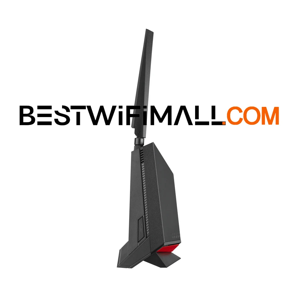 ASUS RT-BE86U BE6800 WiFi 7 802.11BE AiMesh Gaming Router Dual-Band 7-Stream 10G WAN/LAN Port, 2,750 Sq. Ft.