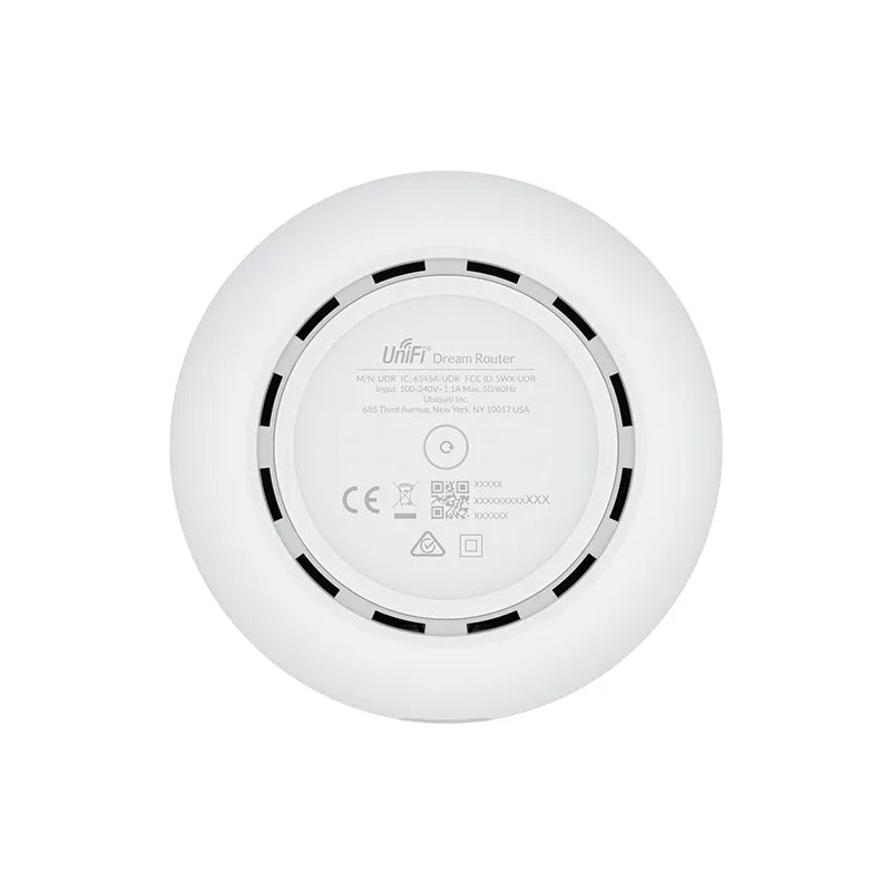 UBIQUITI UDR Dream Router Security Gateway, UniFi OS Console with an integrated WiFi 6 Router and multiple PoE & storage ports - Best WiFi Mall