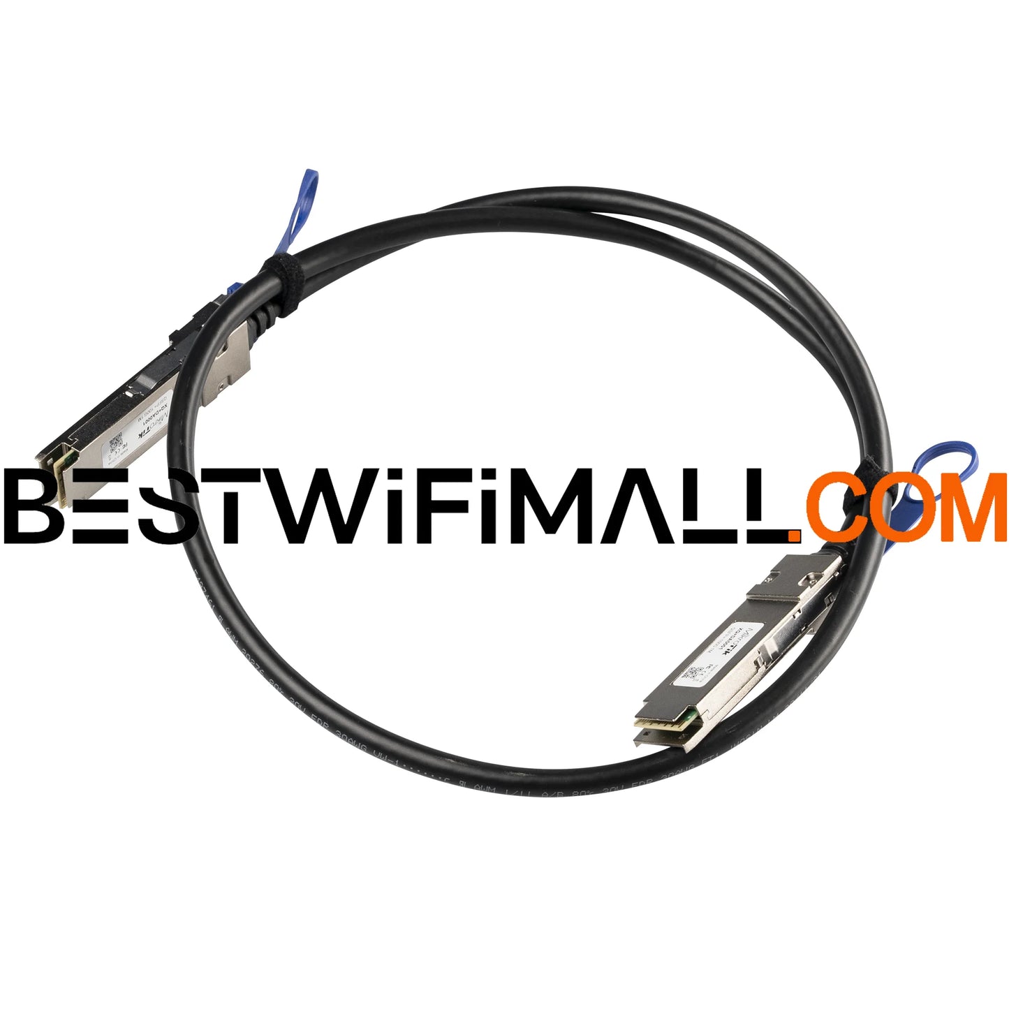 MikroTik XQ+DA0001 A 40/100 Gbps QSFP28 Direct Attach Cable, 1M Enables Easy Direct Connectivity Between 2x100 Gigabit Devices