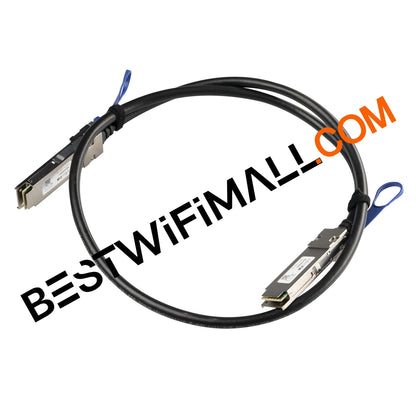 MikroTik XQ+DA0001 A 40/100 Gbps QSFP28 Direct Attach Cable, 1M Enables Easy Direct Connectivity Between 2x100 Gigabit Devices