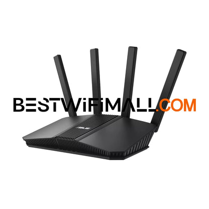 ASUS RT-BE82U WiFi 7 Dual-Band Extendable Router BE6500 AiMesh 4K-QAM MLO 5x2.5GbE Ports 802.11BE IoT VPN Kid’s Network 2500Sq.f