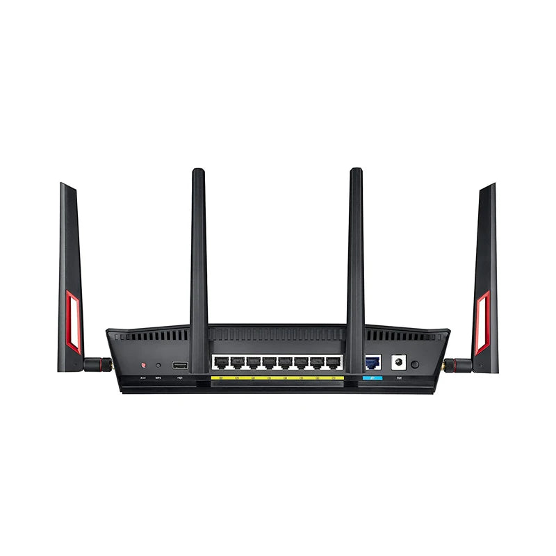 ASUS RT-AC88U AC3100 TOP 5 Best Gaming 4K Router VPN Client 802.11ac 3167Mbps MU-MIMO 2.4 GHz/5 GHz 8x1000Mbps - Best WiFi Mall