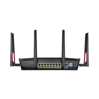 ASUS RT-AC88U AC3100 TOP 5 Best Gaming 4K Router VPN Client 802.11ac 3167Mbps MU-MIMO 2.4 GHz/5 GHz 8x1000Mbps - Best WiFi Mall