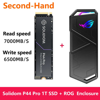 ASUS ROG STRIX ARION External Hard Disk M.2 NVMe SSD Enclosure USB3.2 GEN2 Type-C, Fits PCIe 2280/2260/2242/2230 M/M+B Key - Best WiFi Mall