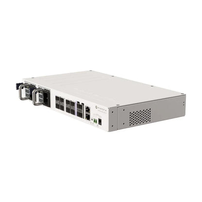 MikroTik CRS510-8XS-2XQ-IN L3 Switch 2x100Gigabit QSFP28 Ports, 8x25Gigabit SFP28 Ports, Dual Hot-Swap Power Supplies, VLANs ACL