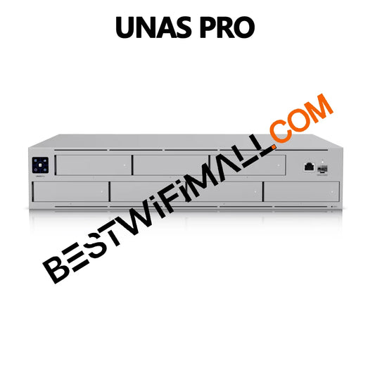 UBIQUITI UNAS Pro 2U Rack-Mount NAS with 7 x 2.5/3.5" Drive Bays & 10 Gbps Performance Designed For Large-Scale File Storage
