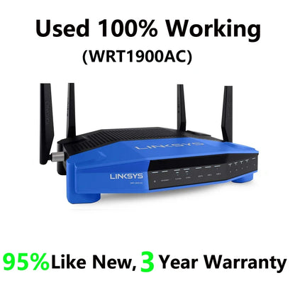 LINKSYS Gaming WiFi Router WRT1200AC, WRT1900AC, WRT1900ACS, WRT32X, WRT3200ACM Dual-Band+ Ultra-Fast Smart 802.11AC Wi-Fi 5
