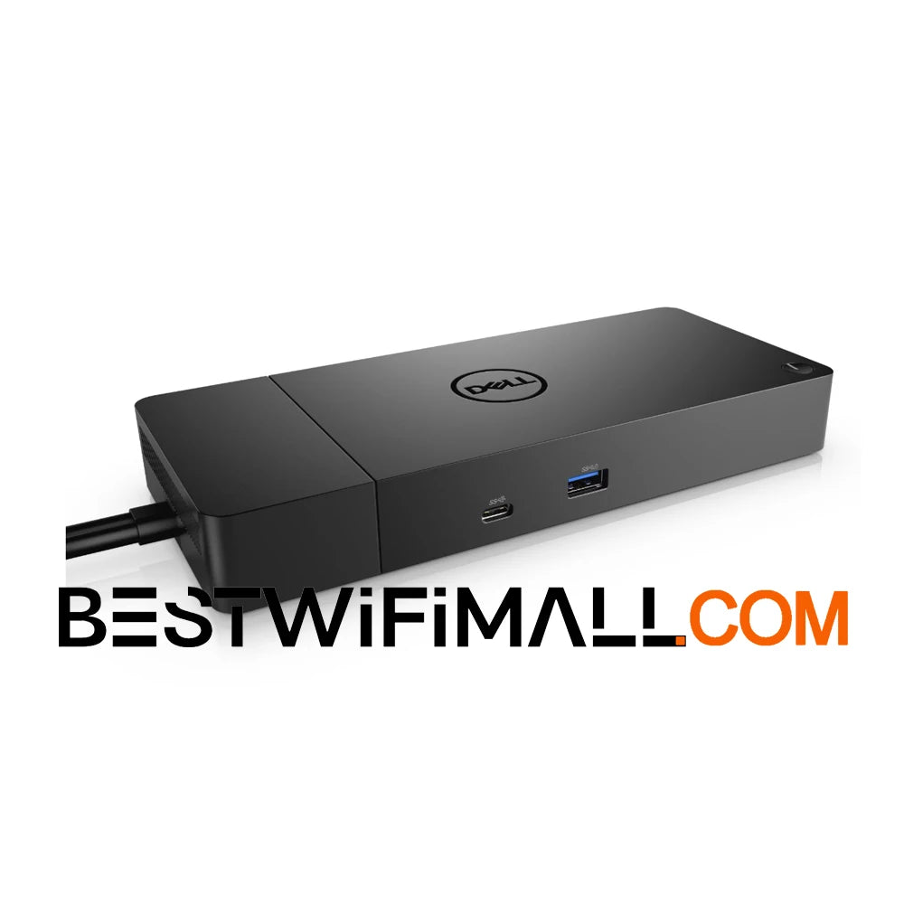 Dell WD19S 130W Docking Station Dual Monitor for Laptop with 130W Power Adapter + HDMI Cable + DisplayPort Cable + USB-C Cable