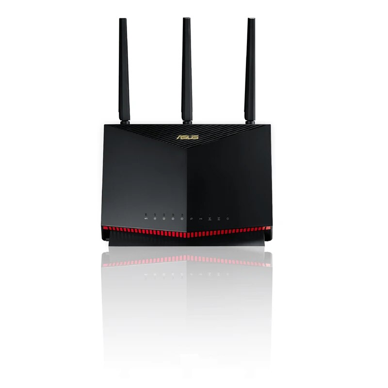 ASUS RT-AX86U PRO WiFi 6 Gaming Router PS5 Compatible AX5700 5700Mbps Dual Band 802.11ax,up 2500sq ft,35+ Devices Game VPN QoS - Best WiFi Mall