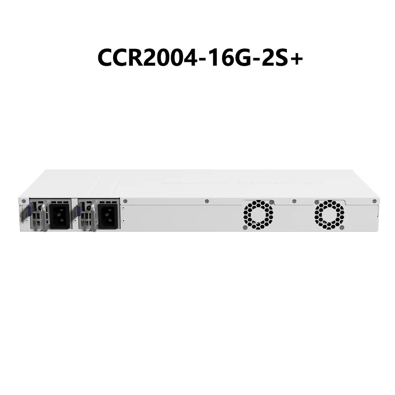 Mikrotik CCR2004-16G-2S+PC or CCR2004-16G-2S+ CCR2004 Series Router 16x Gigabit Ethernet Ports, 2x10G SFP+ Cages - Best WiFi Mall