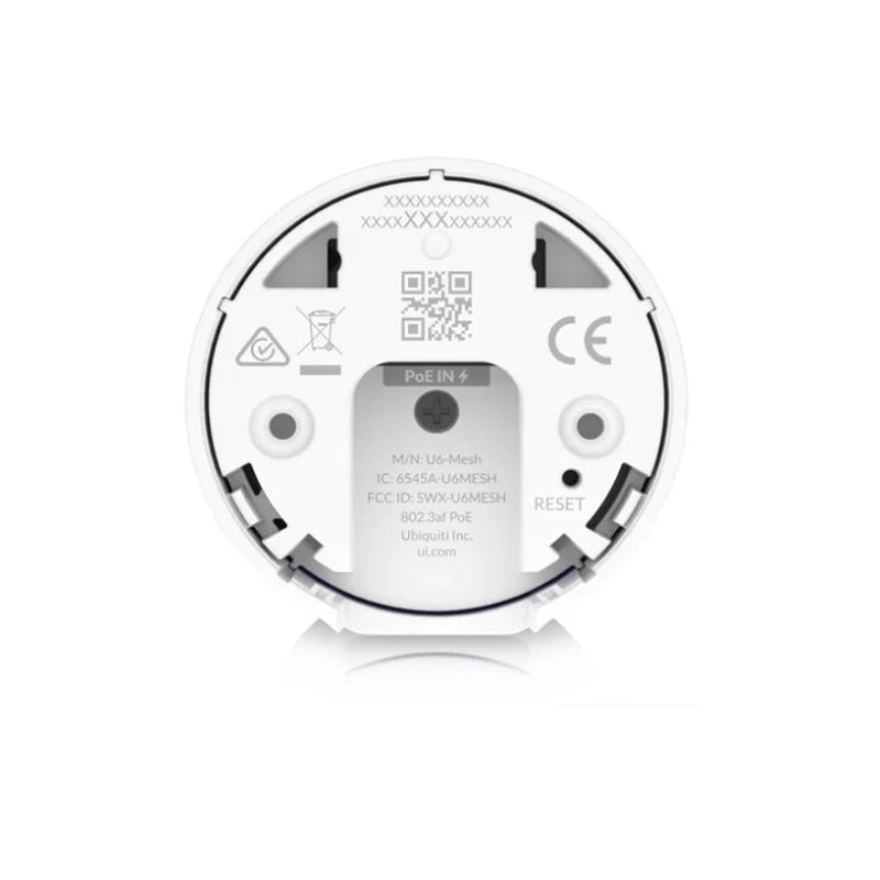 Ubiquiti UniFi U6-Mesh WiFi 6 Mesh Wi-Fi 6 Wireless Access Point 5.3Gbps 5GHz 4x4 MU-MIMO & OFDMA, 2.4GHz 2x2 MU-MIMO & OFDMA - Best WiFi Mall